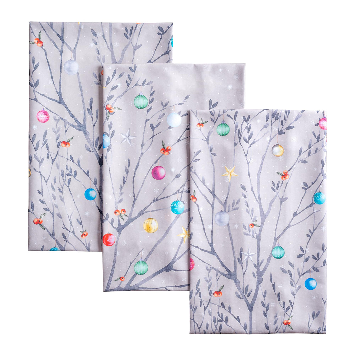 Maison d' Hermine Kitchen Towels Set of 3 Reusable 100% Cotton 27.50" x 20"