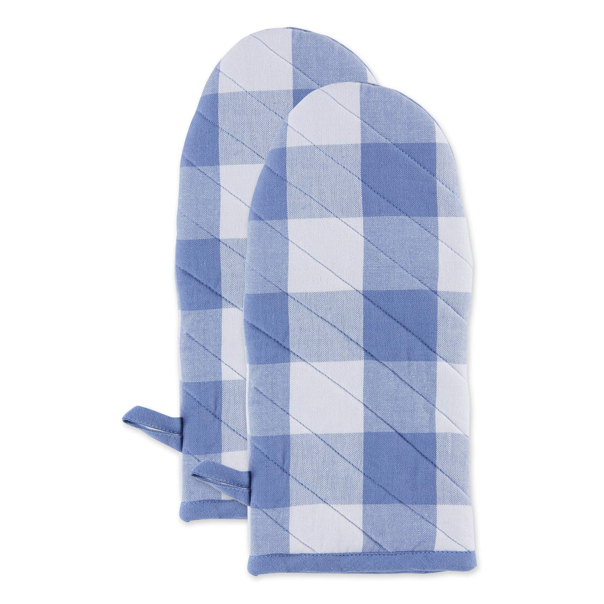 DII Buffalo Check Kitchen Collection, Classic Farmhouse Kitchen Set, Oven Mitt, Black & White, 2 Piece