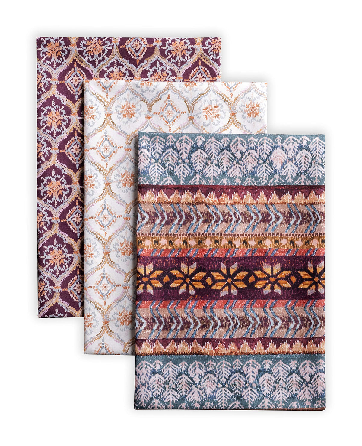 Maison d' Hermine Kitchen Towels Set of 3 Reusable 100% Cotton 27.50" x 20"