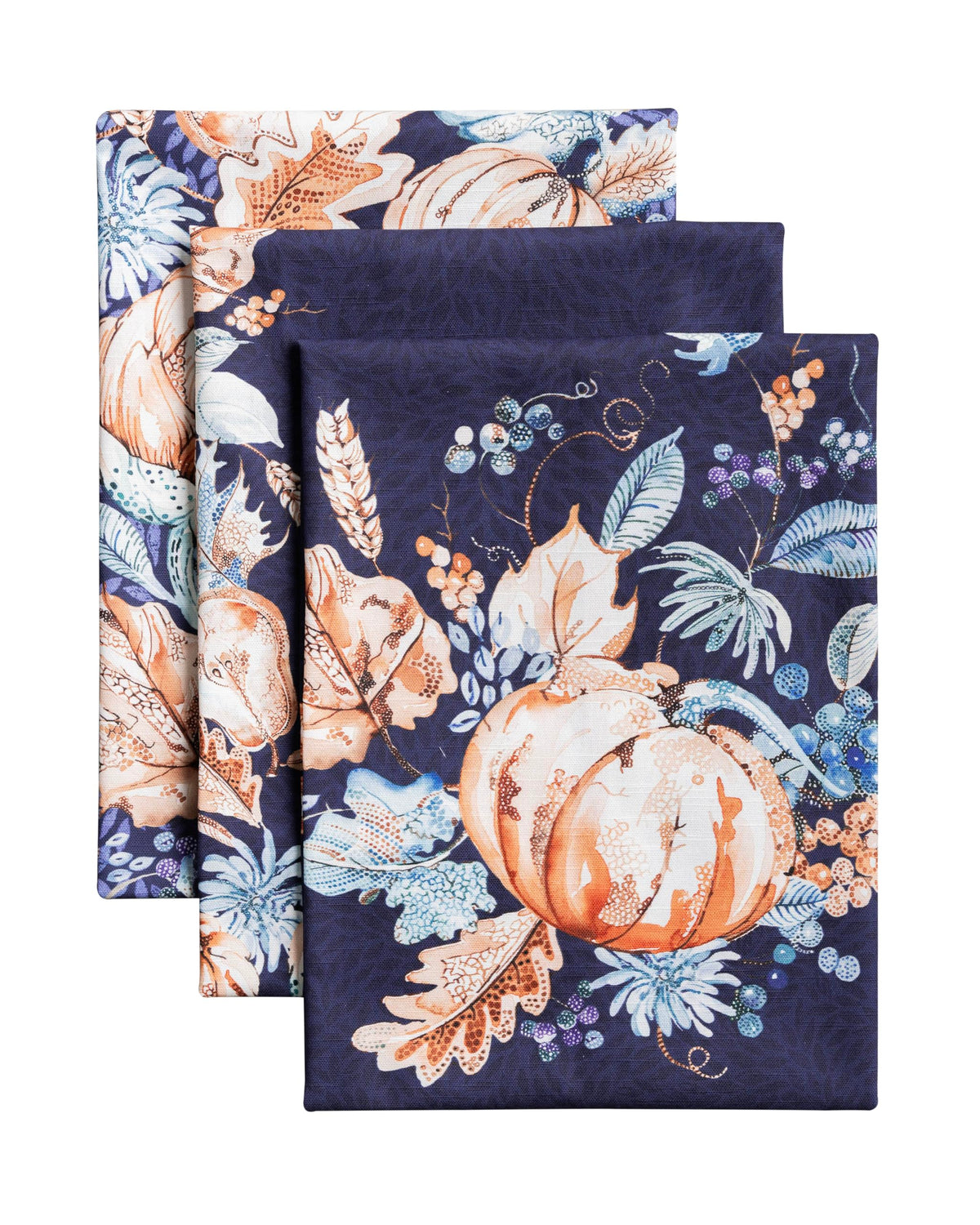 Maison d' Hermine Kitchen Towels Set of 3 Reusable 100% Cotton 27.50" x 20"