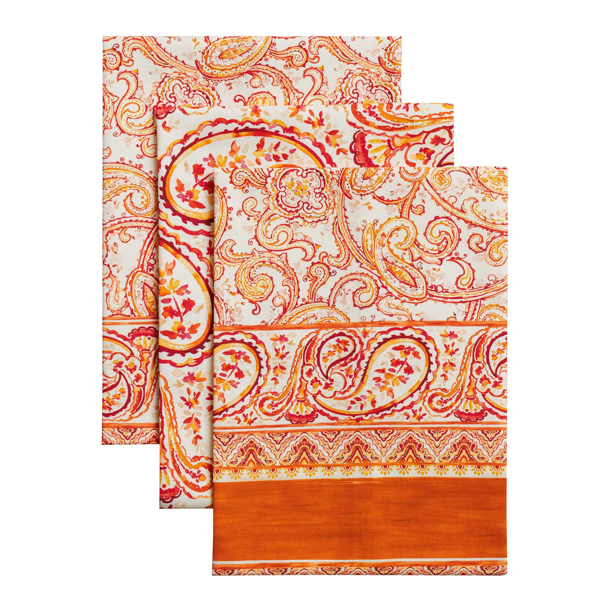 Maison d' Hermine Kitchen Towels Set of 3 Reusable 100% Cotton 27.50" x 20"