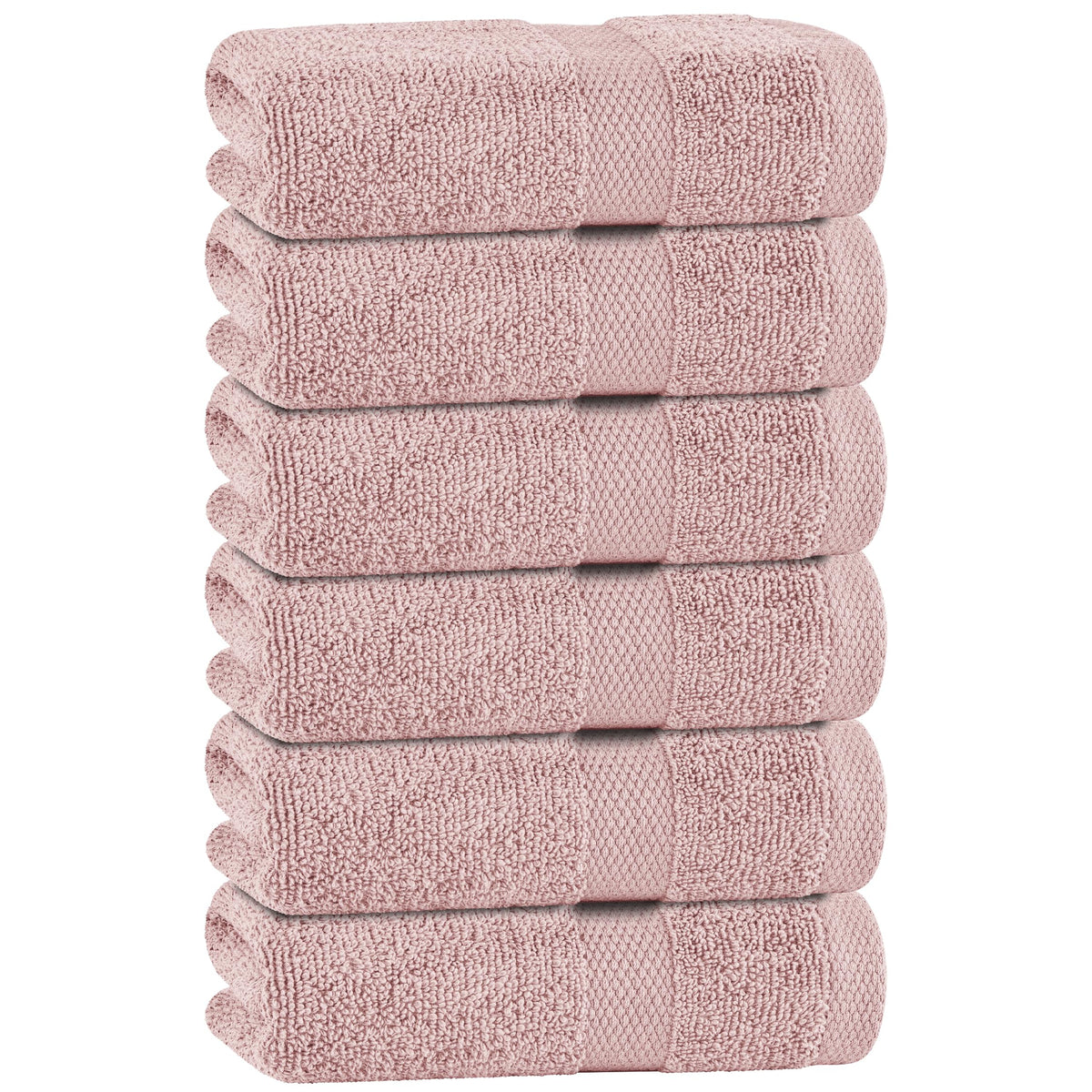 Premium Dish Towels for Kitchen, 8 Pack, 16x26 - 100% Cotton Kitchen Towels with Hanging Loop, Ultra Absorbent and Thick 410 GSM, Multicolor