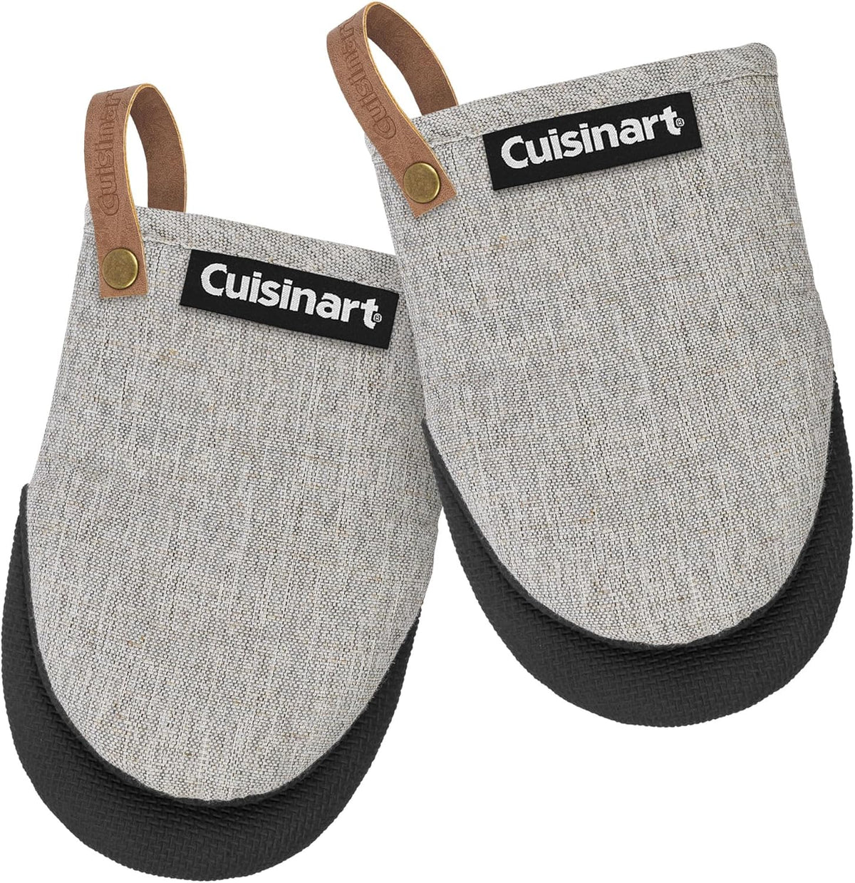 Cuisinart Heritage Mini Oven Mitts, 2-Pack, Neoprene, Heat Resistant 350F