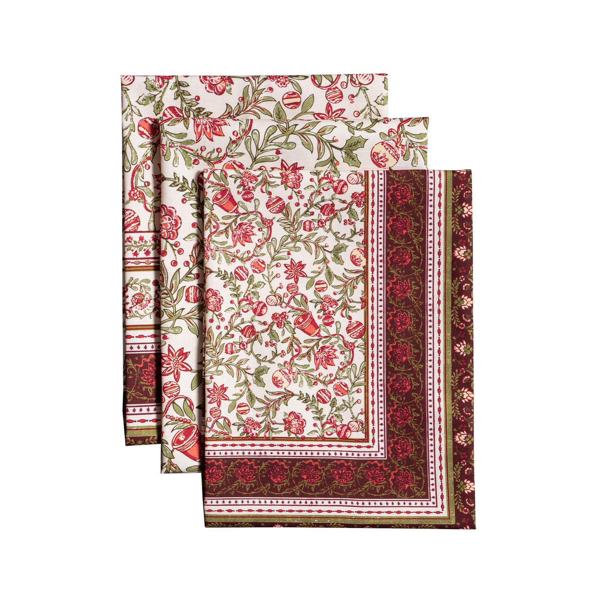 Maison d' Hermine Kitchen Towels Set of 3 Reusable 100% Cotton 27.50" x 20"