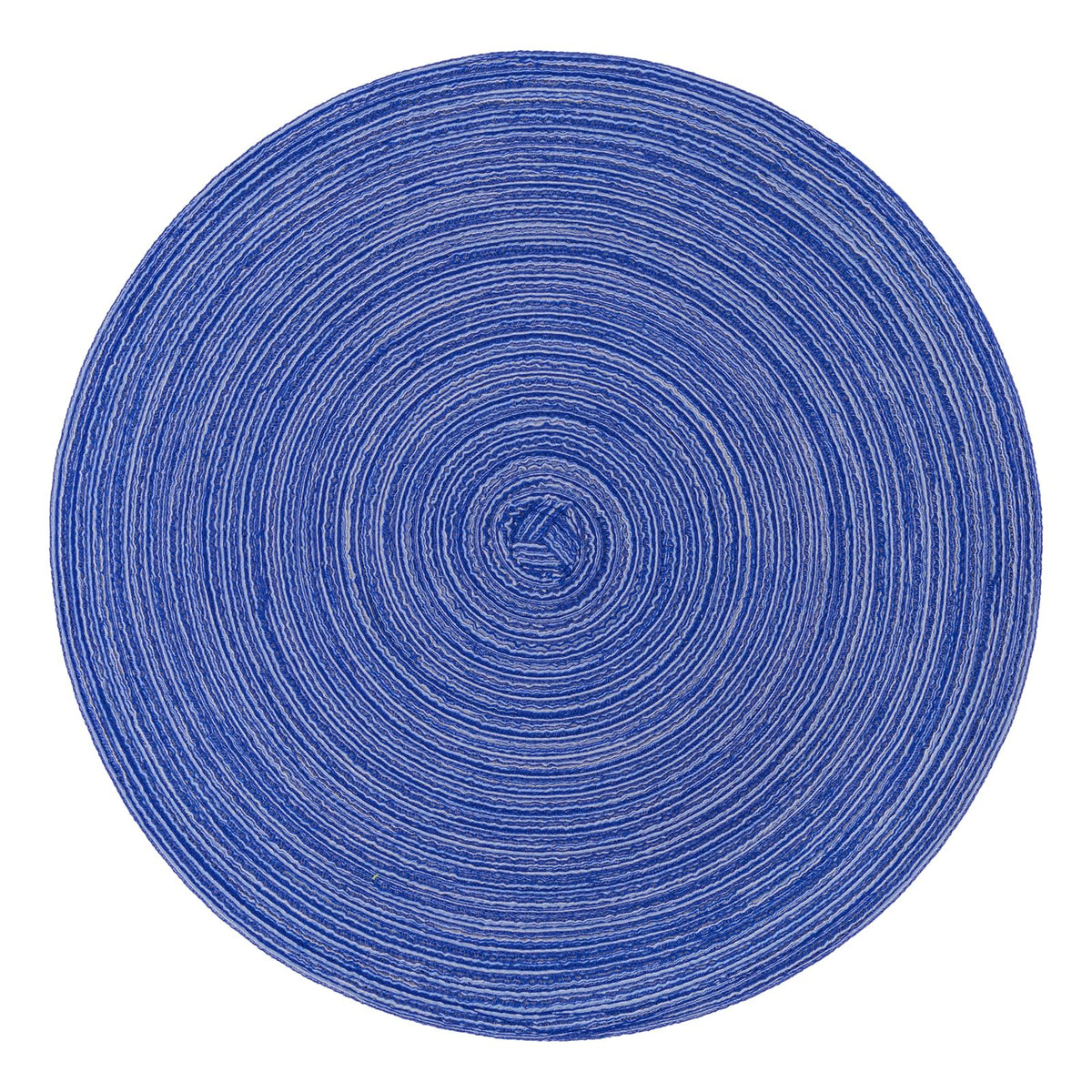 Topotdor Round Placemats Set of 6,Washable Woven Table Mats,Pink