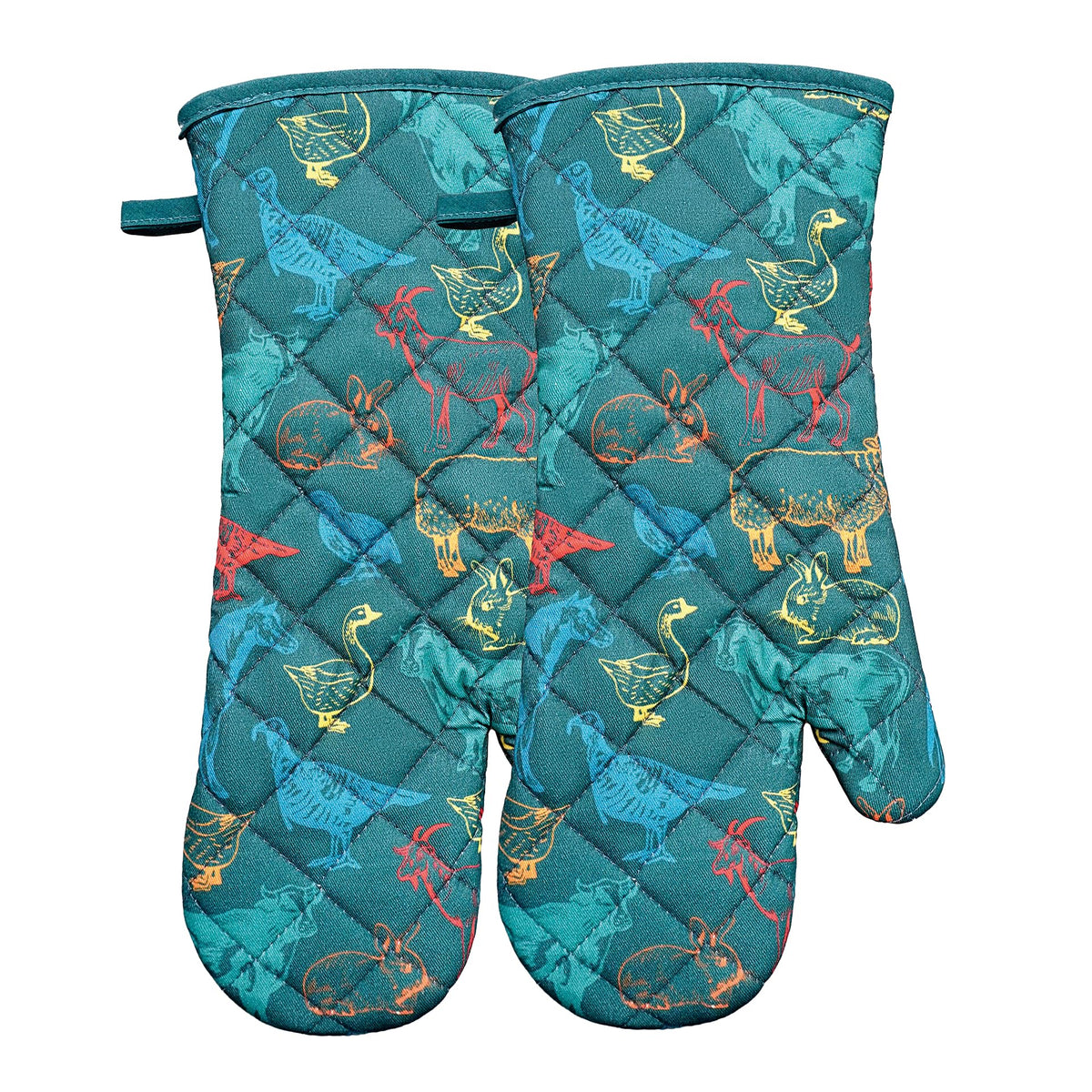 Oven Mitts Cotton Fashion Cute Cat Design 1pair