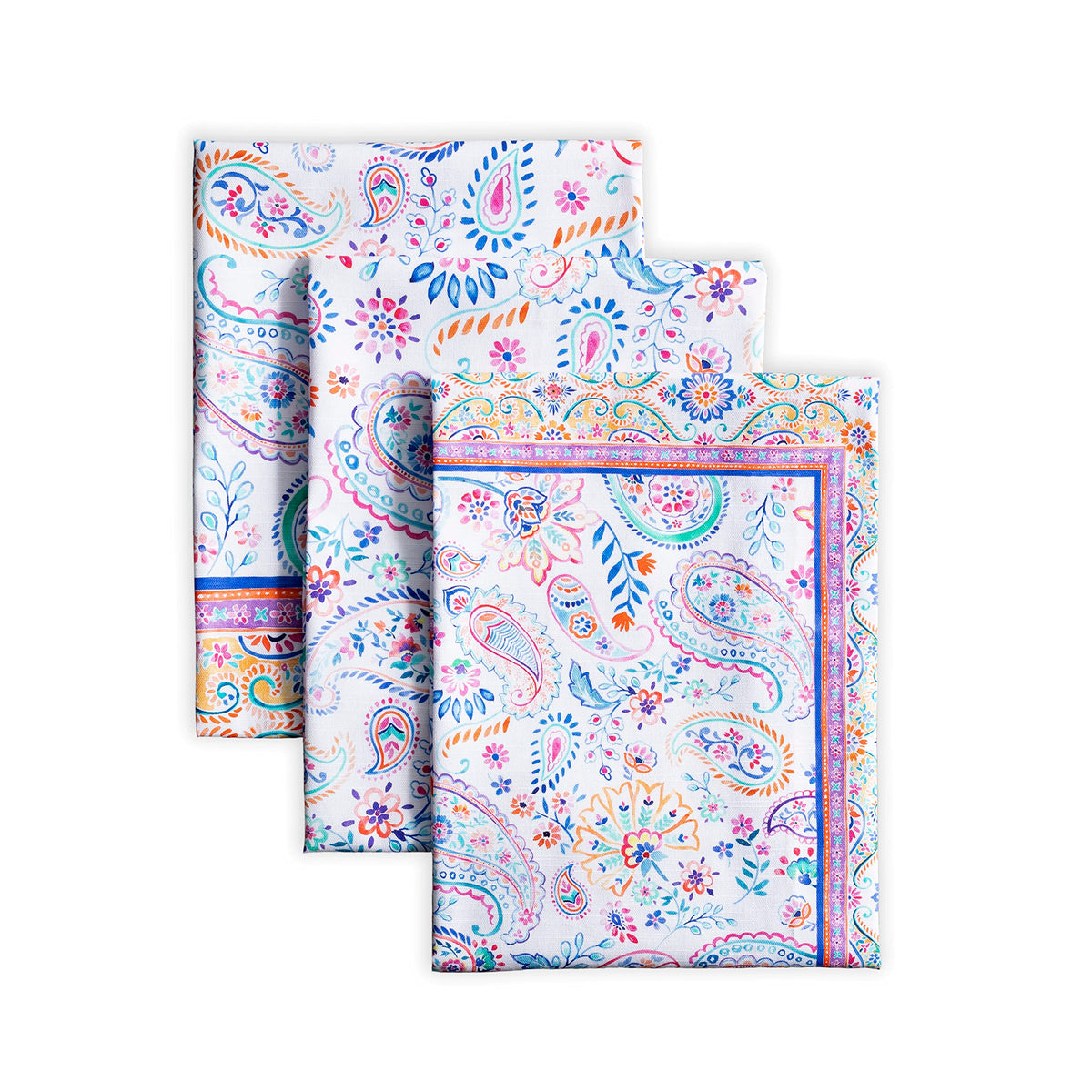 Maison d' Hermine Kitchen Towels Set of 3 Reusable 100% Cotton 27.50" x 20"