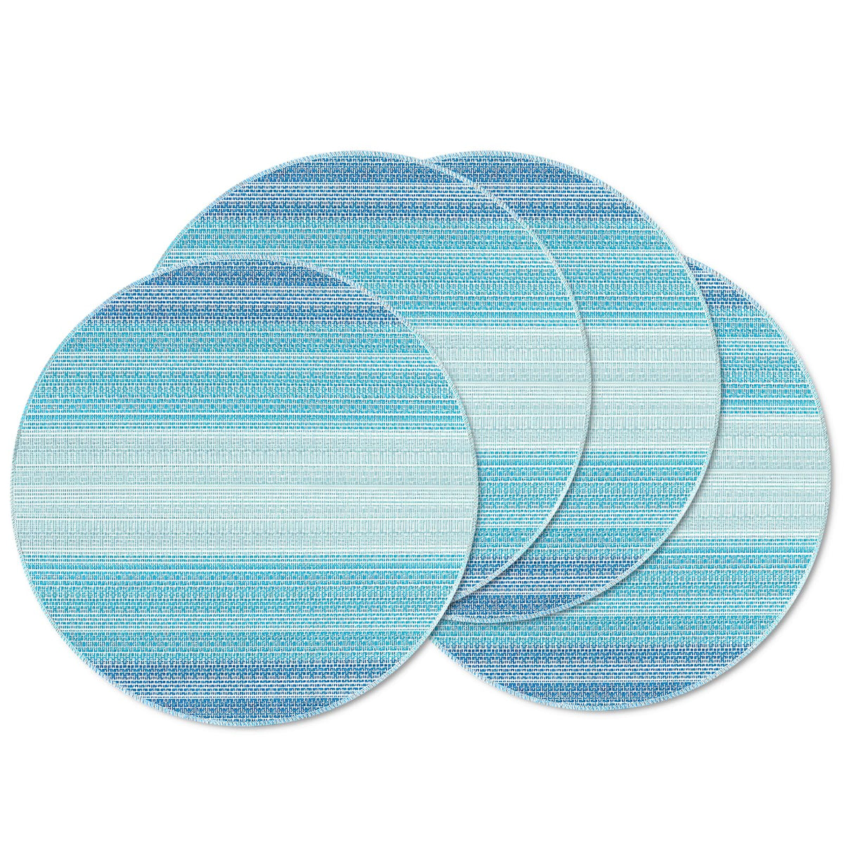 Niviy Placemats, Placemats Set of 4 Washable Place Mats, Green 12" x 18"