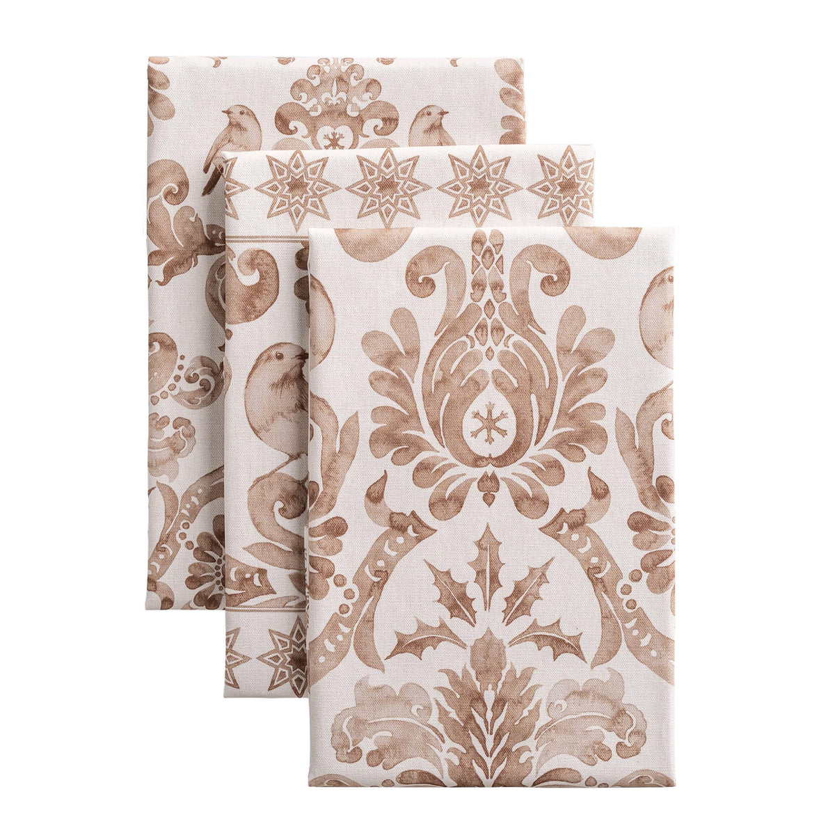 Maison d' Hermine Kitchen Towels Set of 3 Reusable 100% Cotton 27.50" x 20"