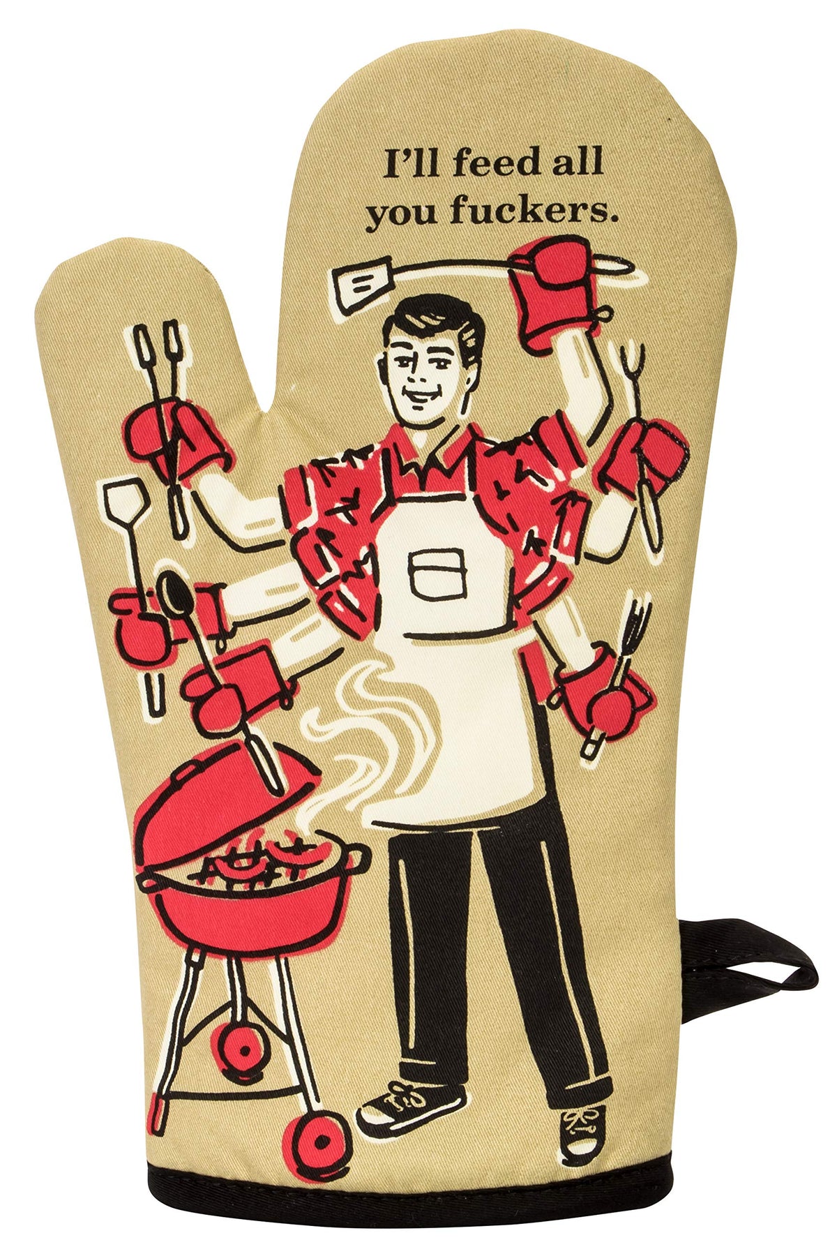 Blue Q Oven Mitts - Cute Kitchen Accessories & Kitchen Gifts - from Scratch