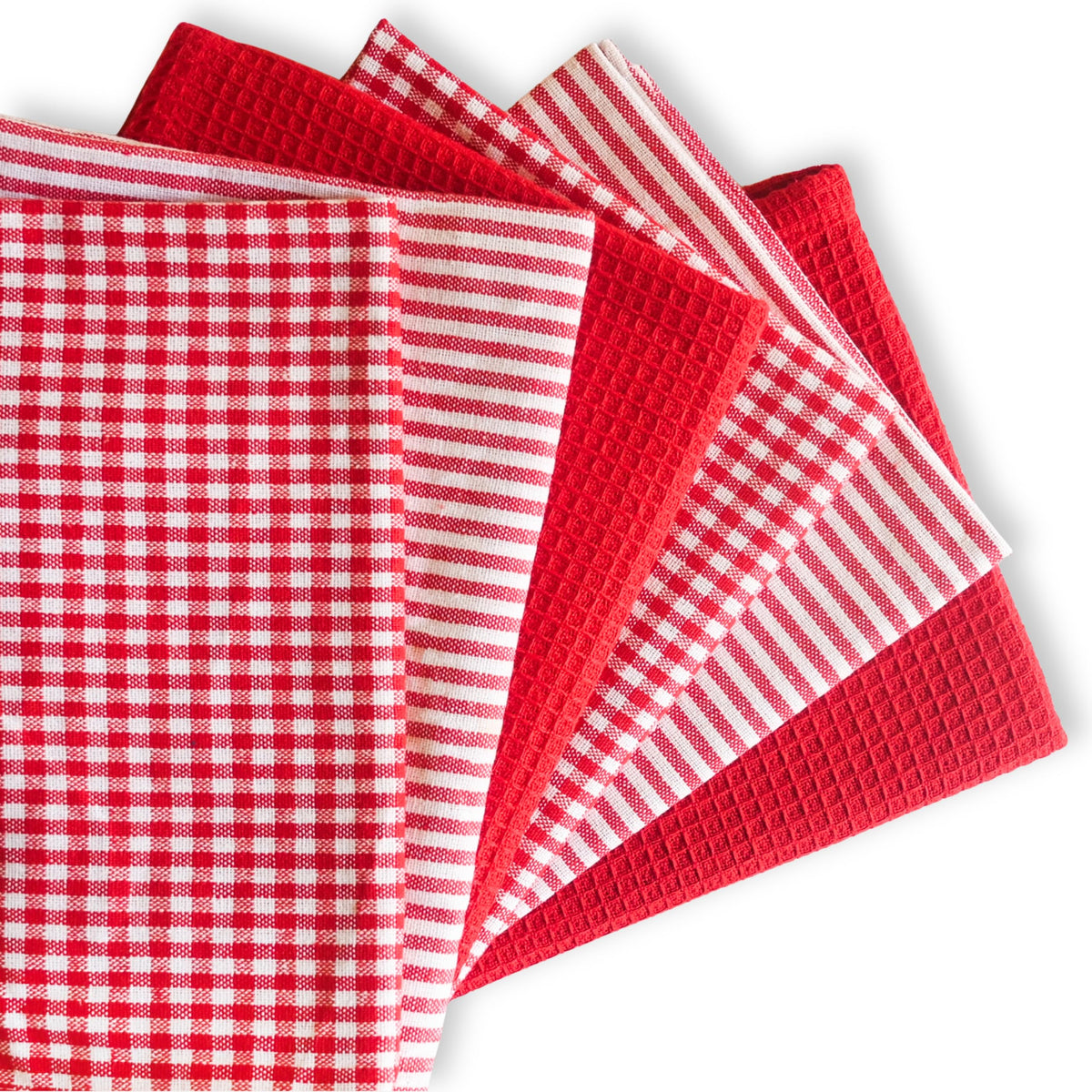 Cotton Dish Towels For Kitchen Drying - Highly Absorbent Light Gray Striped Gingham Plaid Tea Towels - 18"X28" Set Of 6 Farmhouse Linen Dishtowels In Bulk - Pano De Prato Para Cozinha - T Towles Towls