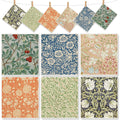 Whaline Vintage Floral Swedish Kitchen Dishcloth Dish Towel, 6 Pcs