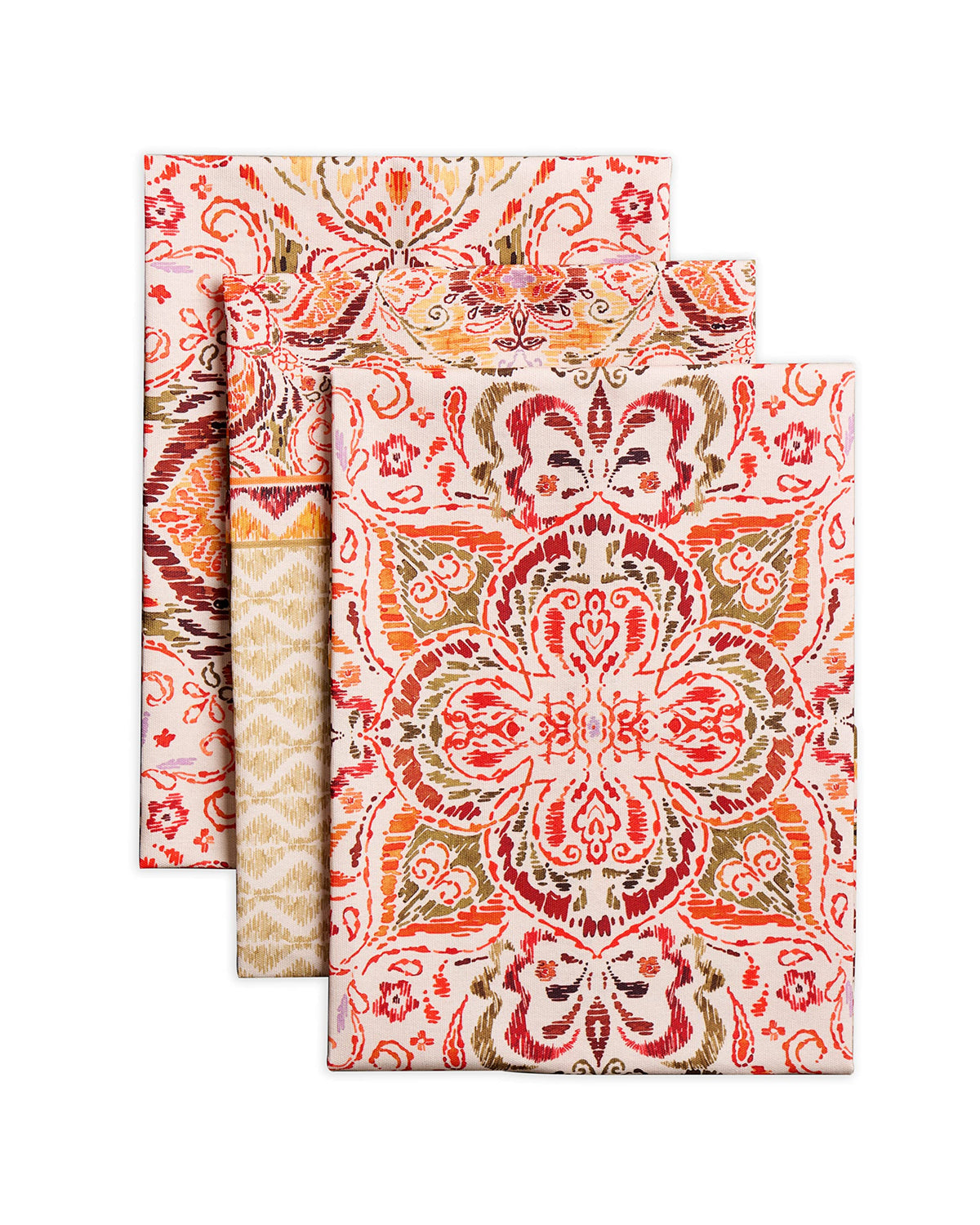 Maison d' Hermine Kitchen Towels Set of 3 Reusable 100% Cotton 27.50" x 20"