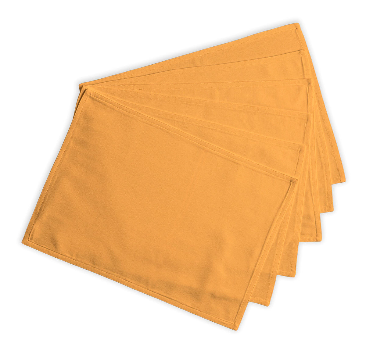 Calicot Placemats 100% Cotton Washable (13" x 19", Set of 6)