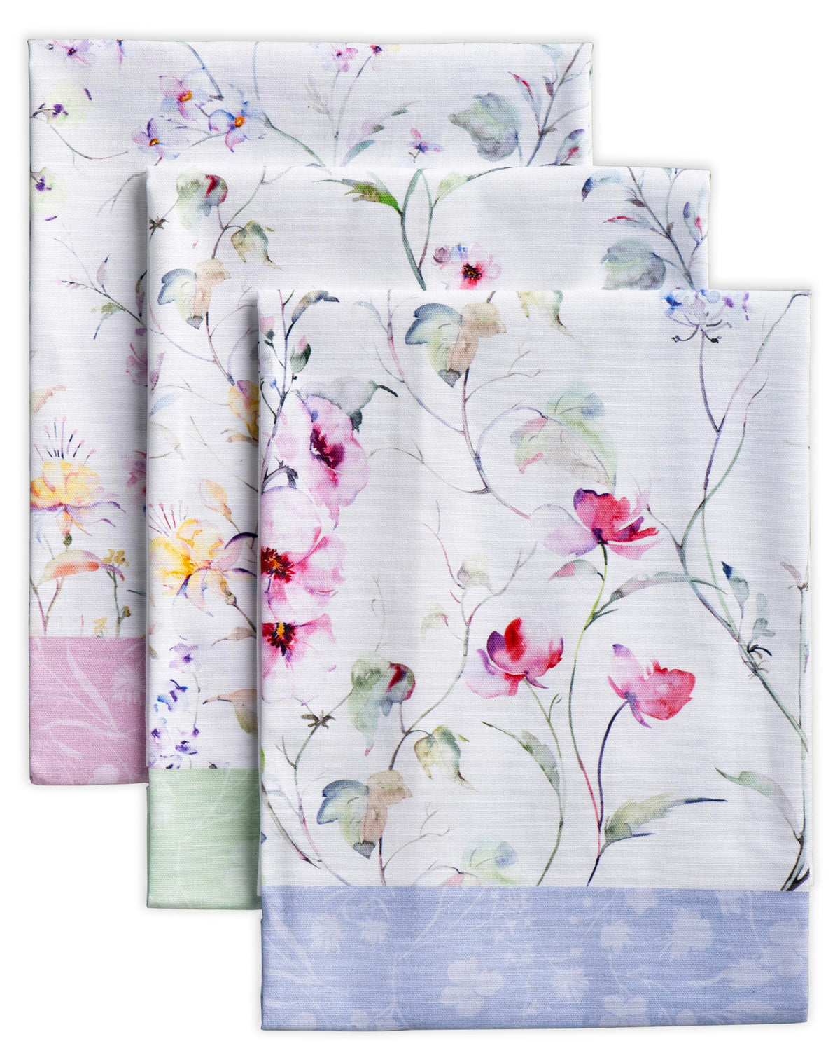 Maison d' Hermine Kitchen Towels Set of 3 Reusable 100% Cotton 27.50" x 20"