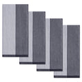 Homaxy Premium 100% Cotton Kitchen Towels 18"x28", 6 Pack, Khaki