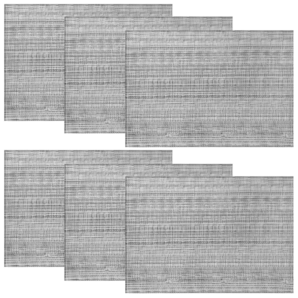 Niviy Placemats, Placemats Set of 4 Washable Place Mats, Green 12" x 18"