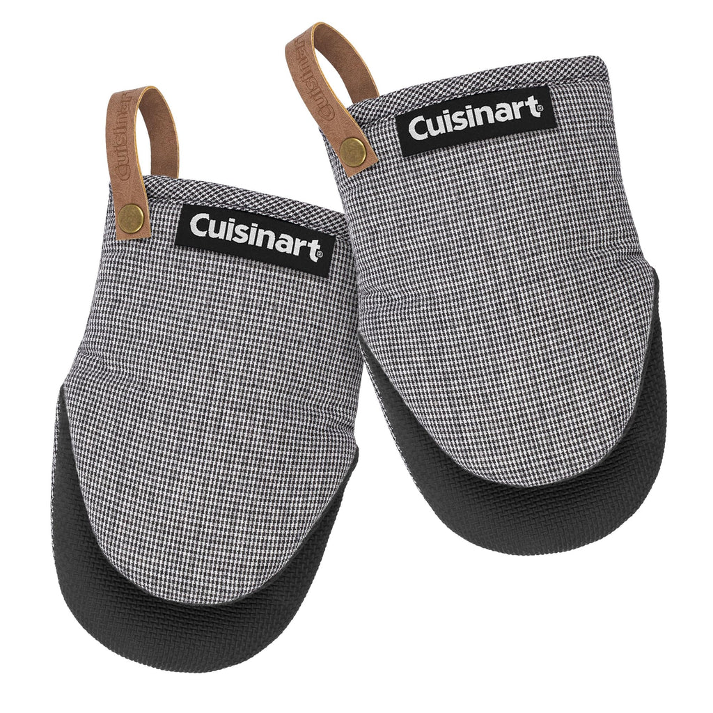 Cuisinart Heritage Mini Oven Mitts, 2-Pack, Neoprene, Heat Resistant 350F