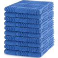 DecorRack 100% Cotton Dish Cloths 12x12 in, Mint (Pack of 10)