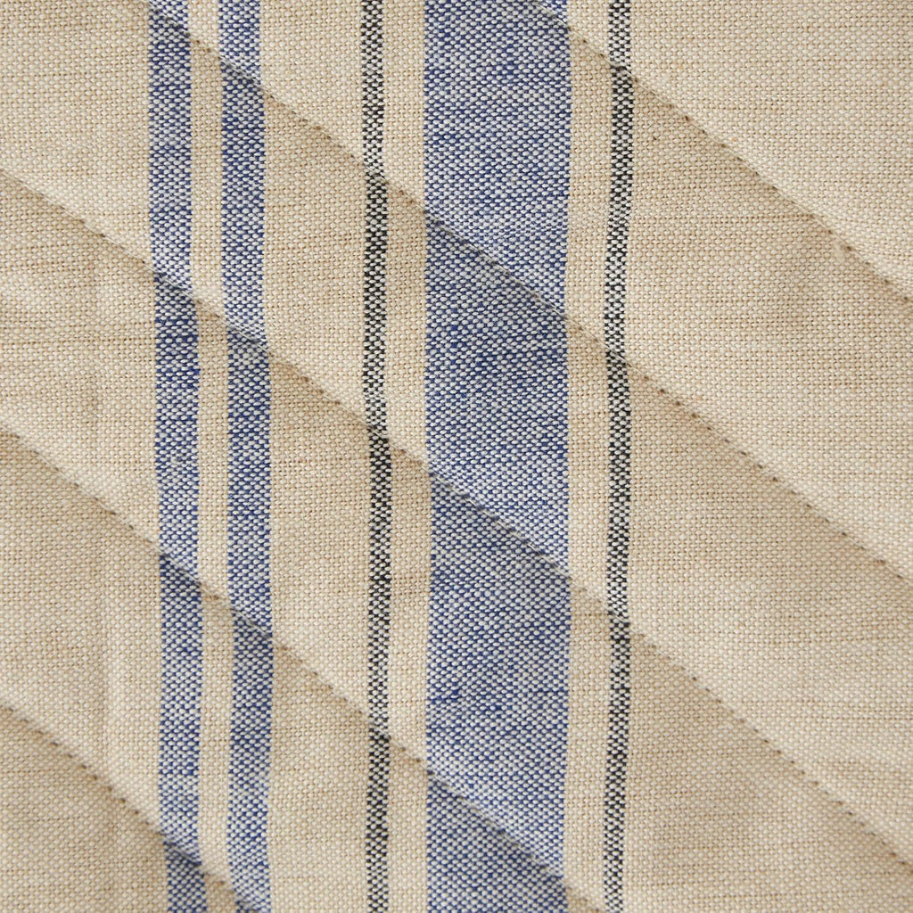 DII French Stripe, Kitchen Collection, Oven Mitts, Nautical Blue, 2 Count