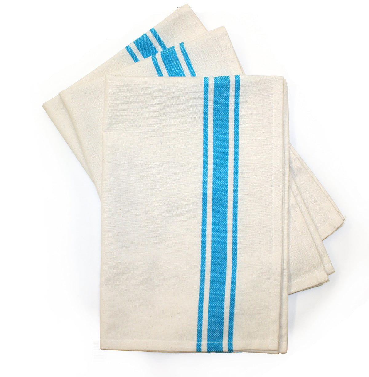 Aunt Martha's 18-Inch by 28-Inch Package of 3 Vintage Dish Towels,Cotton, Multi Striped, MultiStripe