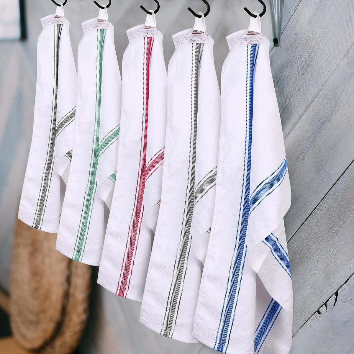 Utopia Towels Blue Dish Towels [12 Pack - 15 x 25 in] 100% Ring Spun Cotton
