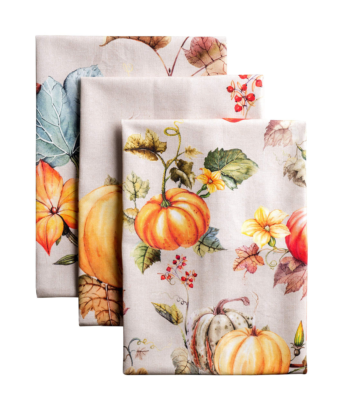Maison d' Hermine Kitchen Towels Set of 3 Reusable 100% Cotton 27.50" x 20"