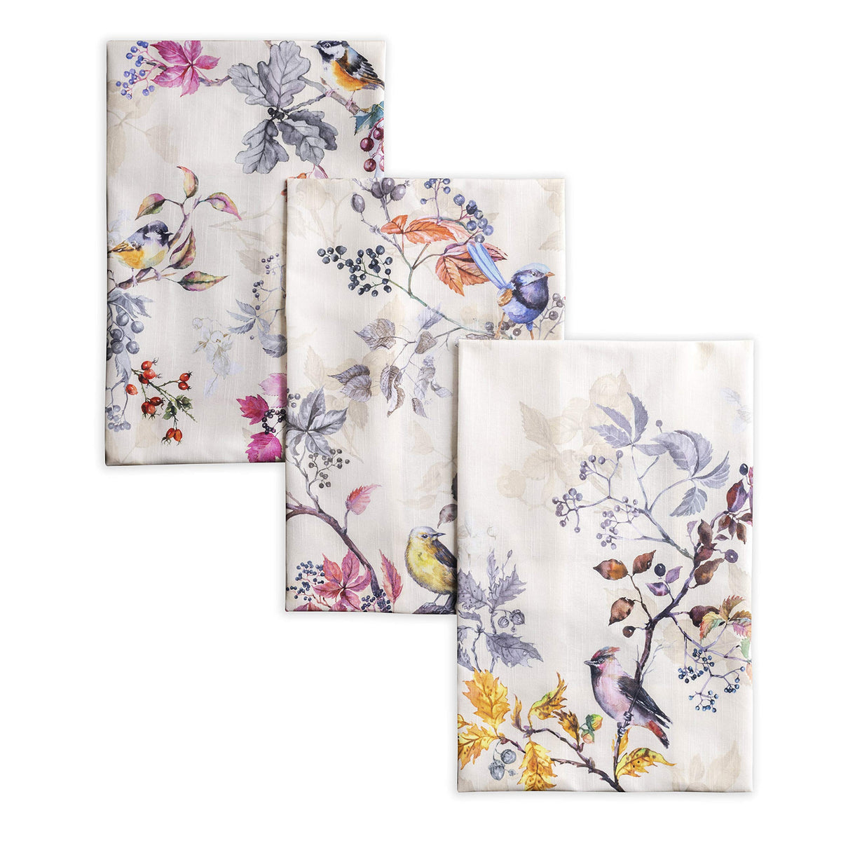 Maison d' Hermine Kitchen Towels Set of 3 Reusable 100% Cotton 27.50" x 20"