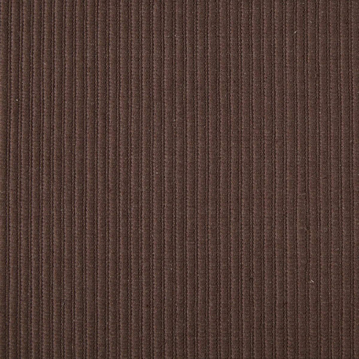 DII Basic Everyday Ribbed Tabletop 100% Cotton, Placemat Set, 13x19, Dark Brown, 6 Piece