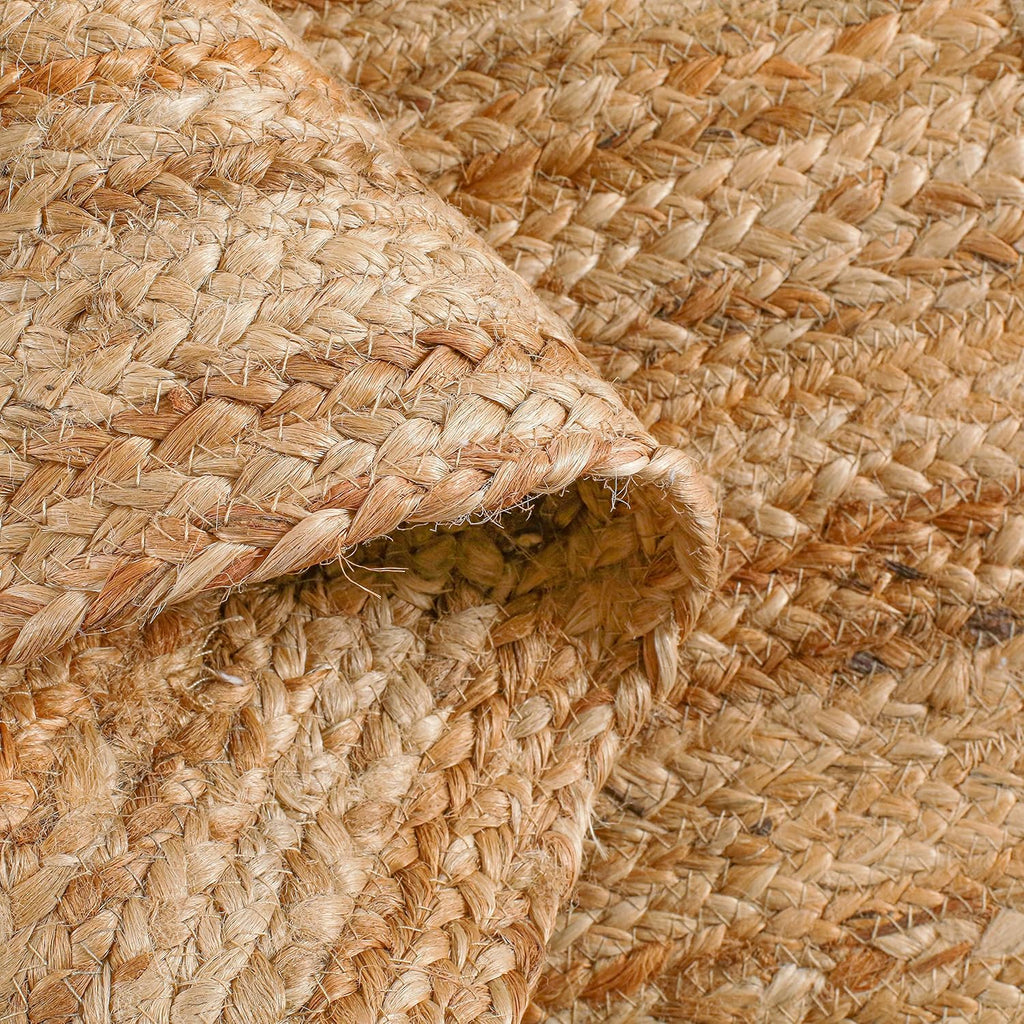 Hausattire Jute Braided Placemats, Natural, Set of 4