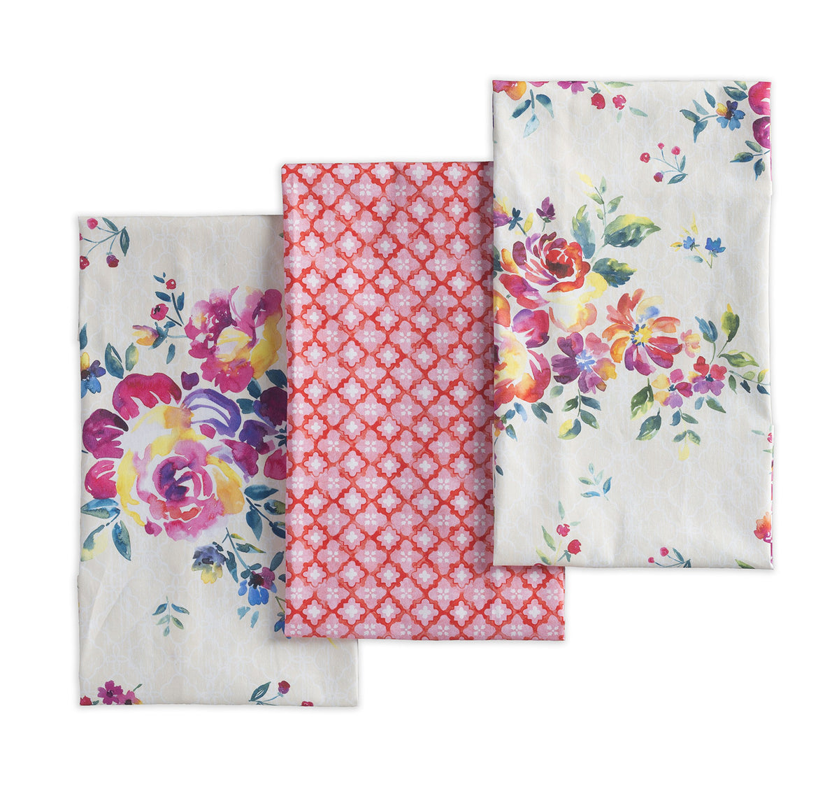 Maison d' Hermine Kitchen Towels Set of 3 Reusable 100% Cotton 27.50" x 20"