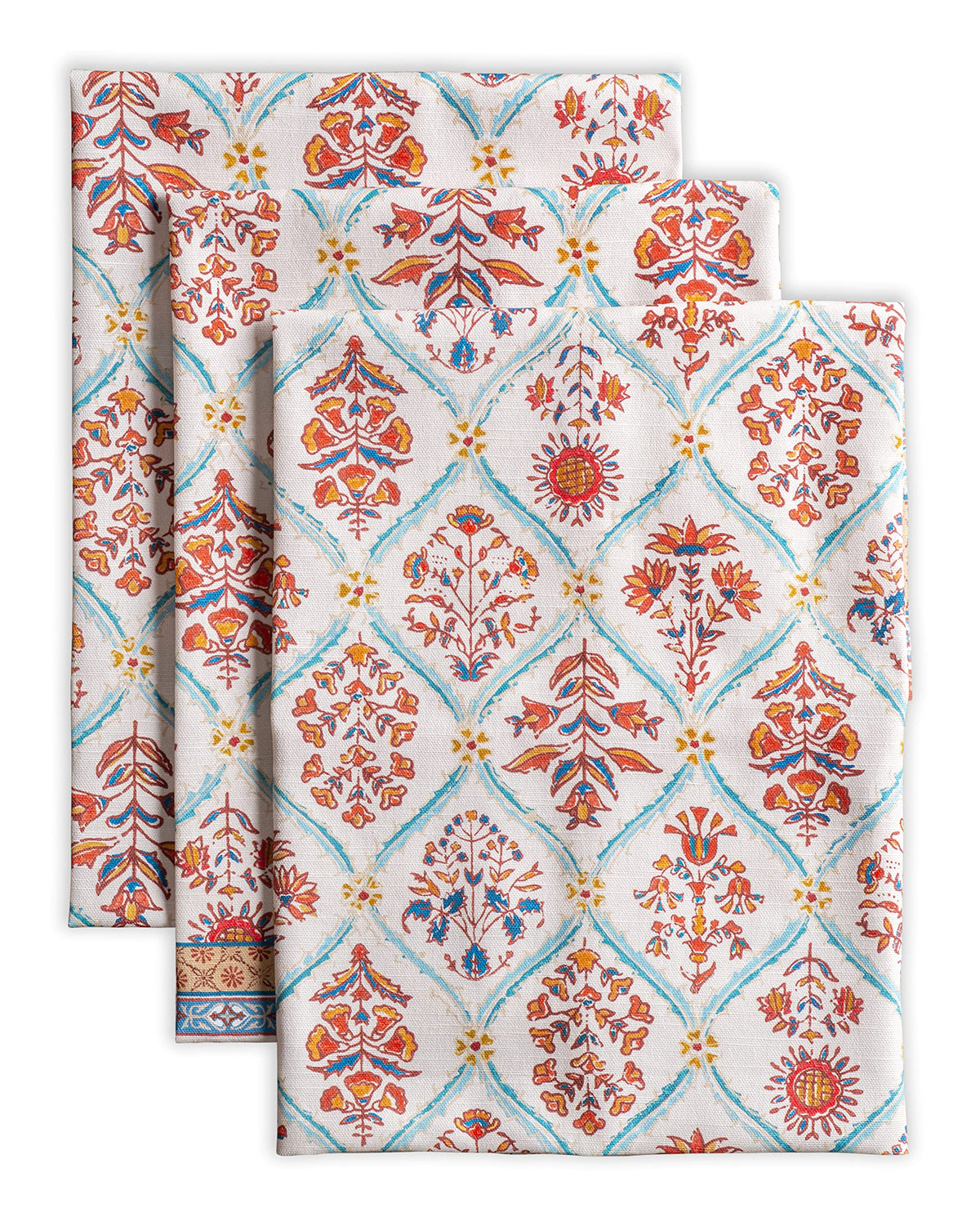 Maison d' Hermine Kitchen Towels Set of 3 Reusable 100% Cotton 27.50" x 20"